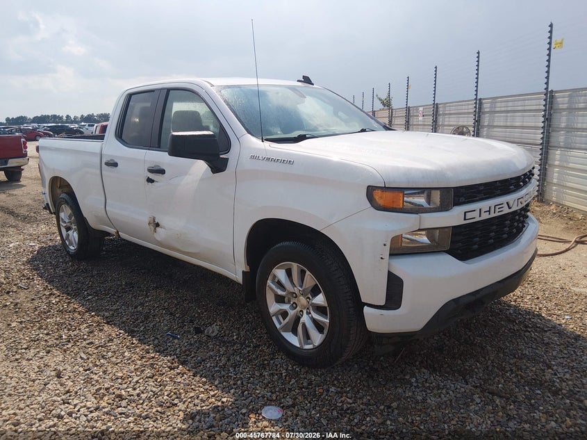 2021 CHEVROLET SILVERADO 1500 2WD  STANDARD BED CUSTOM | 1GCRWBEK1MZ347477 | UPCARS