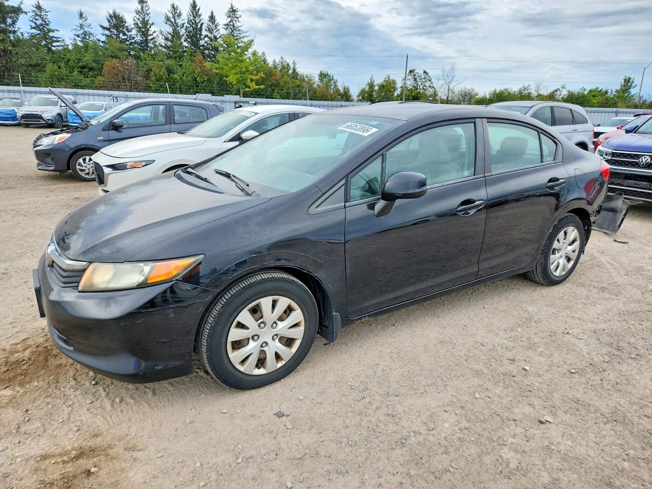 2012 HONDA CIVIC LX | 2HGFB2F41CH103794 | UPCARS