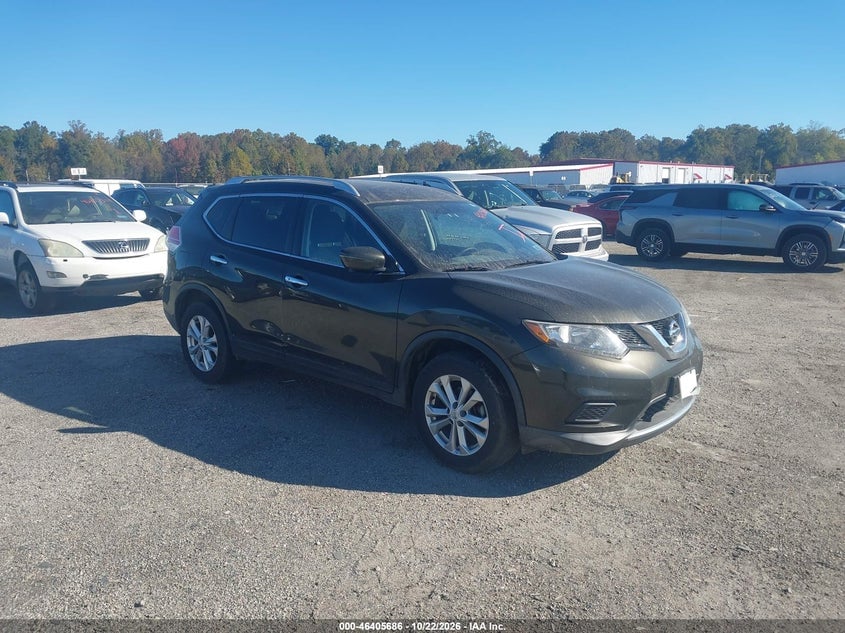 2016 NISSAN ROGUE SV | KNMAT2MV0GP731154 | UPCARS