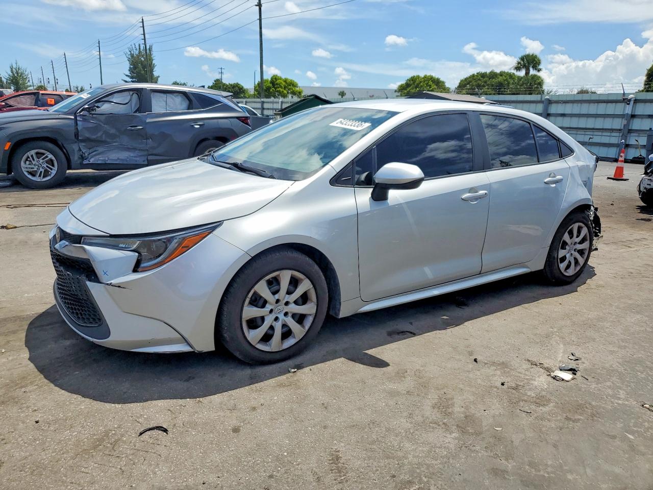 2021 TOYOTA COROLLA LE | 5YFEPMAE4MP152426 | UPCARS