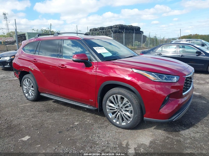 2026 TOYOTA HIGHLANDER HYBRID PLATINUM | 5TDEBRCH9TS722736 | UPCARS