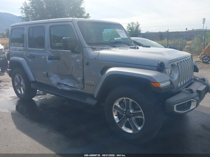 2021 JEEP WRANGLER UNLIMITED SAHARA 4X4 | 1C4HJXEG1MW531905 | UPCARS