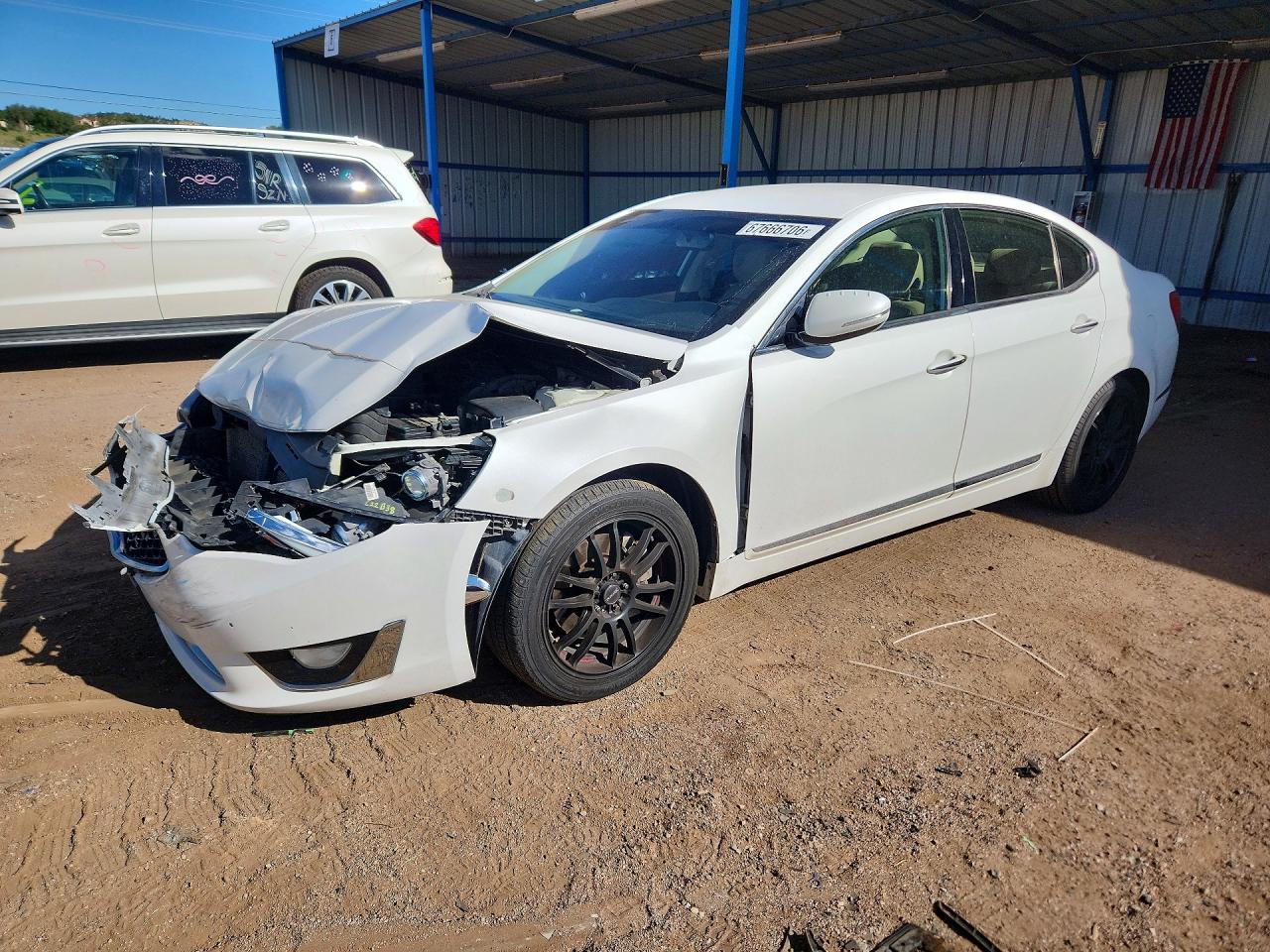2014 KIA CADENZA PREMIUM | KNALN4D78E5147882 | UPCARS
