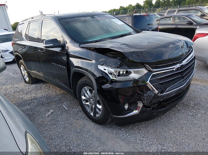 2021 CHEVROLET TRAVERSE FWD LT LEATHER | 1GNERHKW9MJ129793 | UPCARS