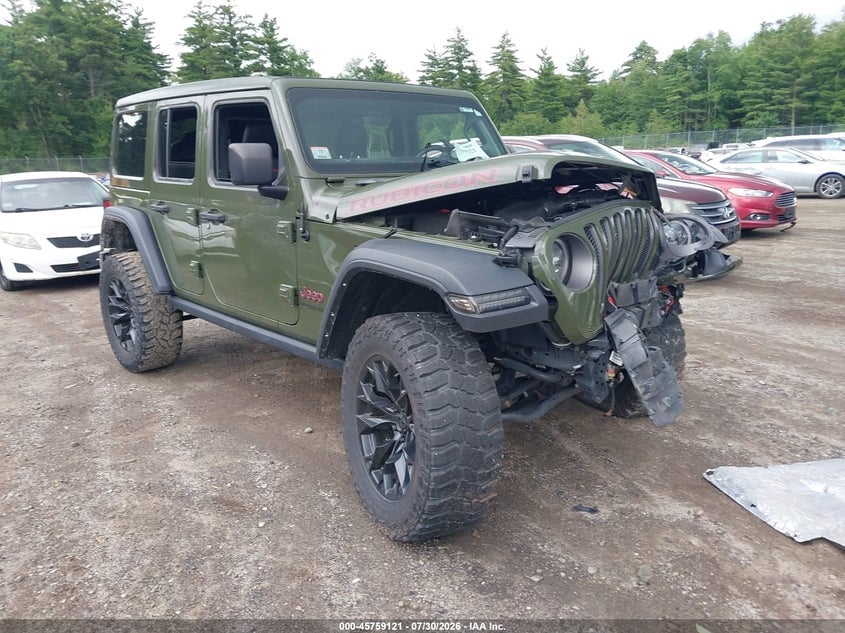 2021 JEEP WRANGLER UNLIMITED RUBICON 4X4 | 1C4HJXFG0MW843681 | UPCARS