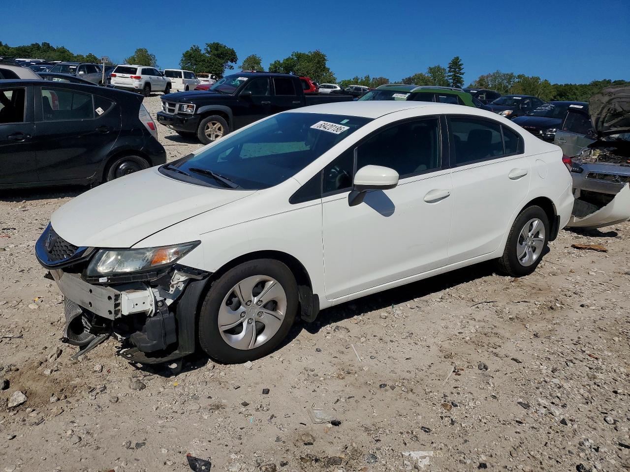 2015 HONDA CIVIC LX | 19XFB2F57FE067200 | UPCARS