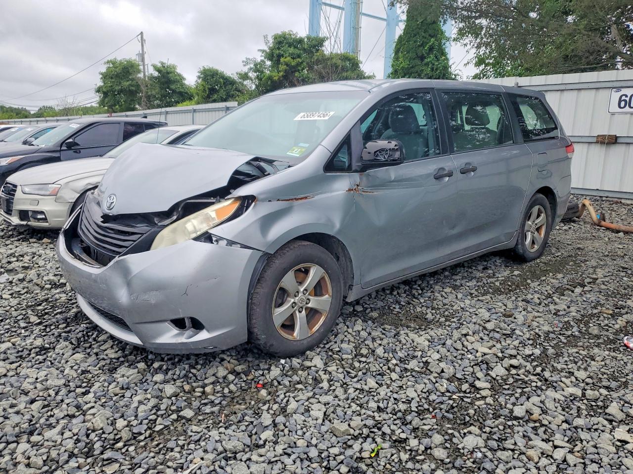2012 TOYOTA SIENNA BASE 7-PASSENGER | 5TDZK3DC3CS244458 | UPCARS