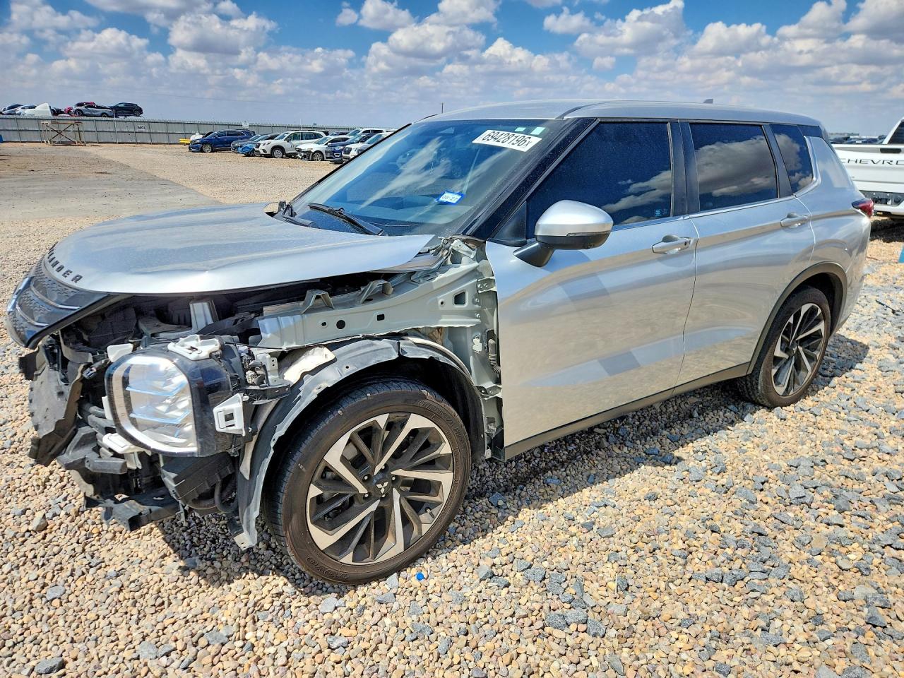 2022 MITSUBISHI OUTLANDER SE | JA4J4UA88NZ048508 | UPCARS