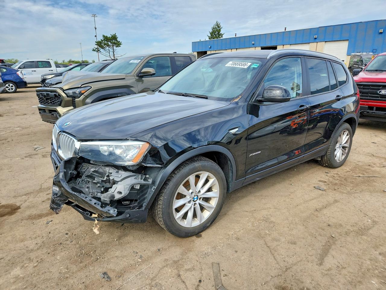 2016 BMW X3 XDRIVE28I | 5UXWX9C5XG0D74113 | UPCARS