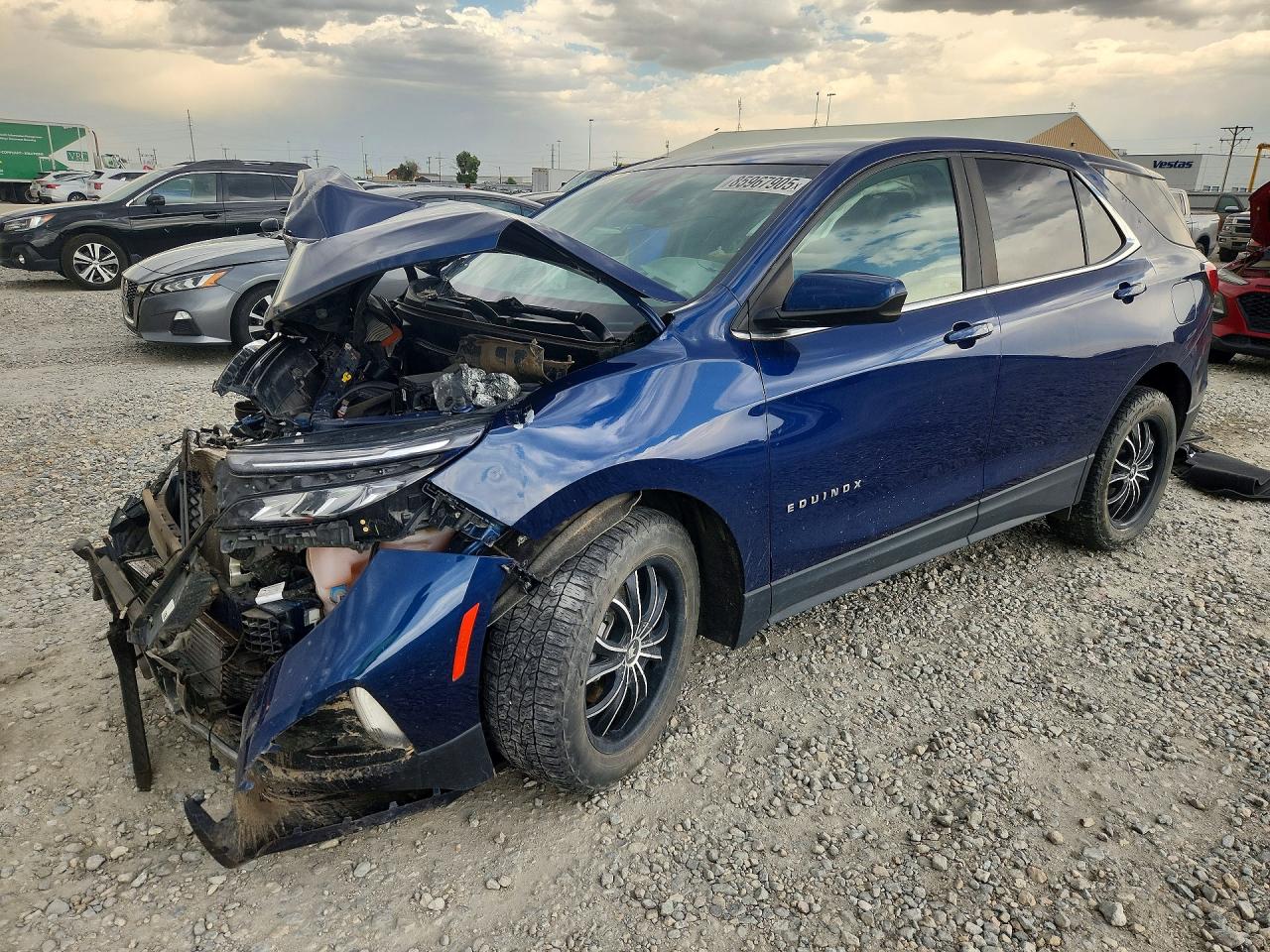 2022 CHEVROLET EQUINOX LT | 3GNAXUEV4NL297156 | UPCARS