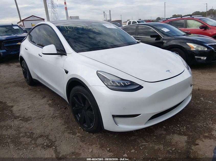 2021 TESLA MODEL Y LONG RANGE DUAL MOTOR ALL-WHEEL DRIVE | 5YJYGDEE1MF188853 | UPCARS