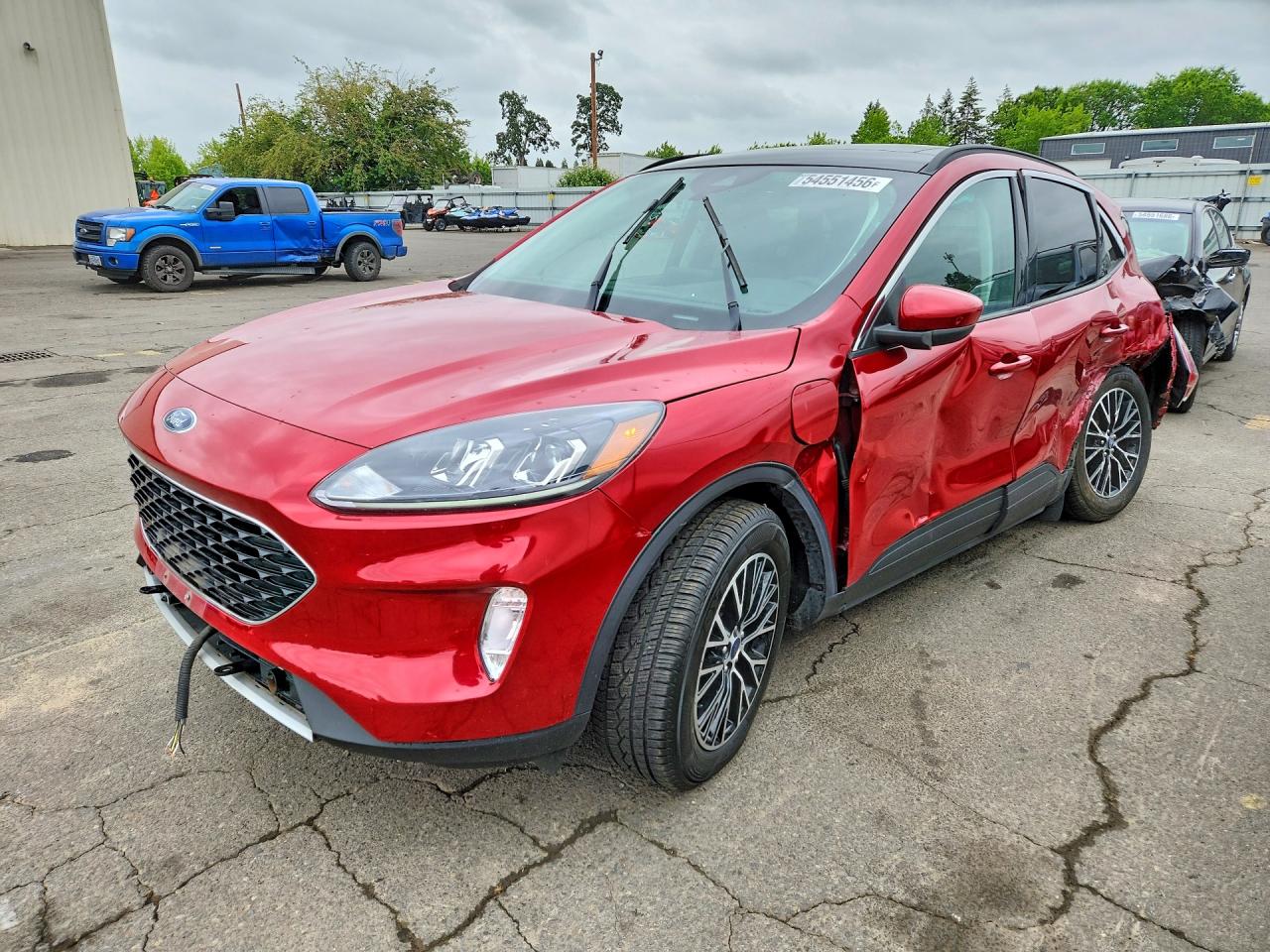 2022 FORD ESCAPE SEL | 1FMCU0KZ0NUB95722 | UPCARS