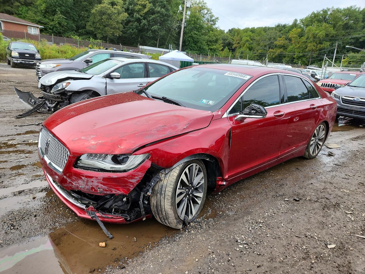 2017 LINCOLN MKZ RESERVE | 3LN6L5FCXHR659002 | UPCARS