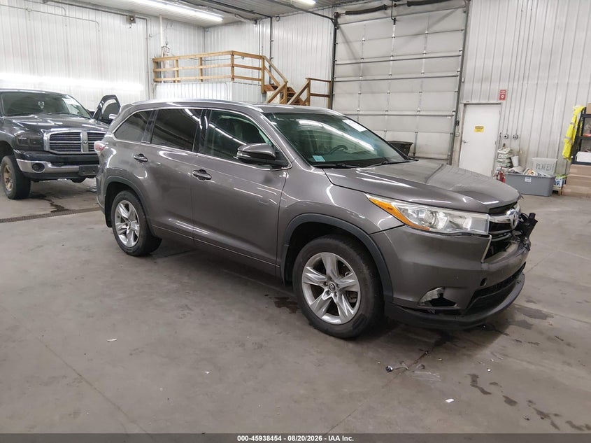 2016 TOYOTA HIGHLANDER LIMITED V6 | 5TDDKRFH7GS336359 | UPCARS