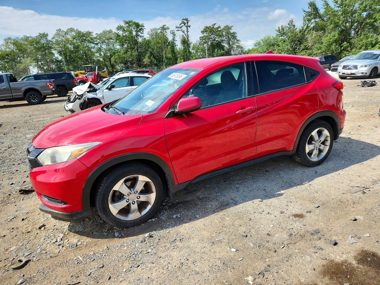 2017 HONDA HR-V LX | 3CZRU5H33HM727563 | UPCARS
