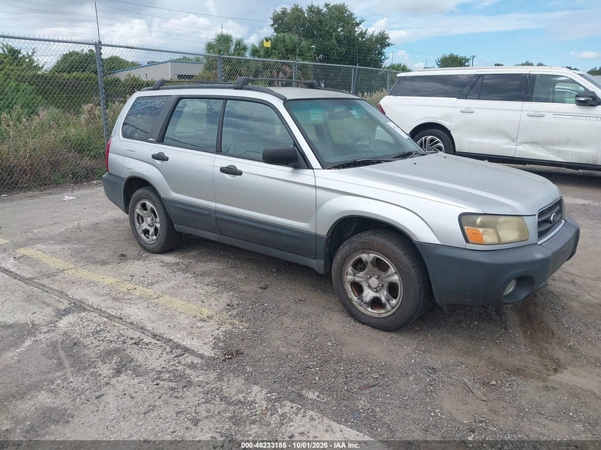 2004 SUBARU FORESTER 2.5X | JF1SG63614H741455 | UPCARS