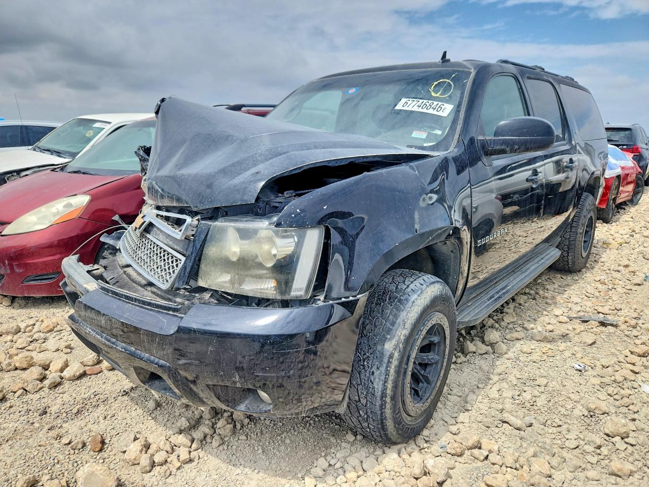 2013 CHEVROLET SUBURBAN K1500 LT | 1GNSKJE77DR253498 | UPCARS