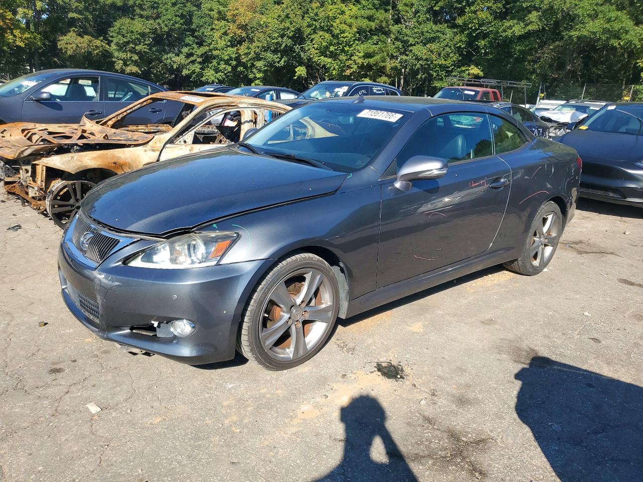 2012 LEXUS IS BASE | JTHFF2C28C2525364 | UPCARS