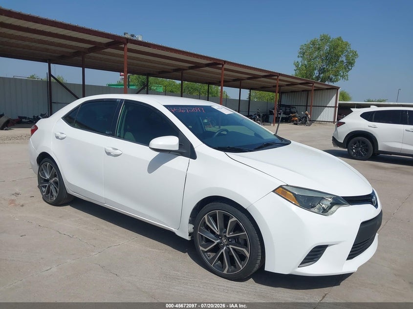 2016 TOYOTA COROLLA LE | 5YFBURHE6GP544715 | UPCARS