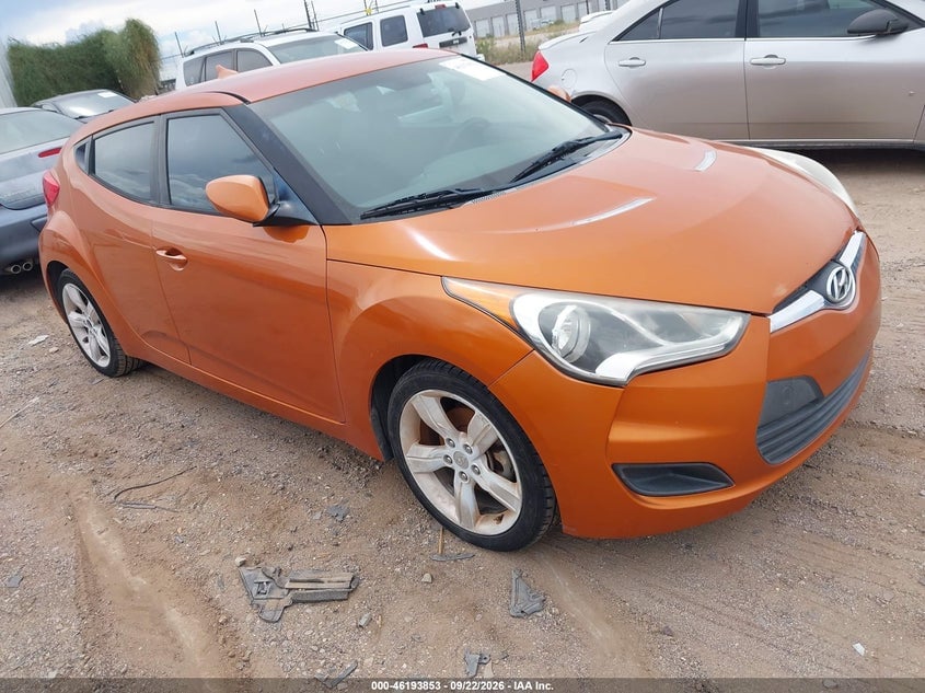2013 HYUNDAI VELOSTER BASE W/BLACK | KMHTC6AD6DU151122 | UPCARS
