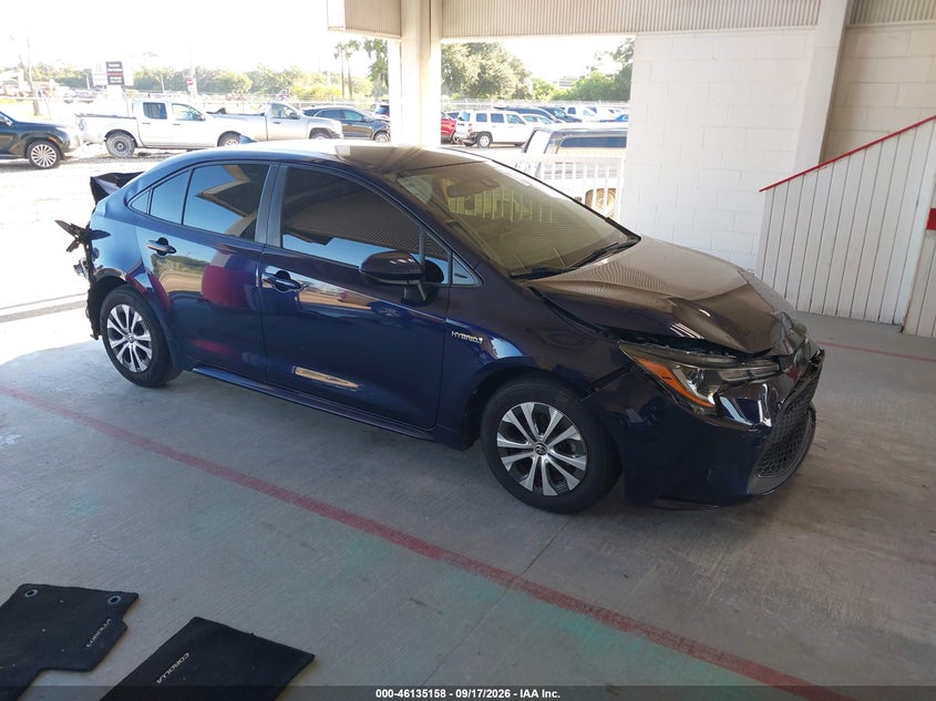 2021 TOYOTA COROLLA HYBRID LE | JTDEAMDE6MJ004053 | UPCARS