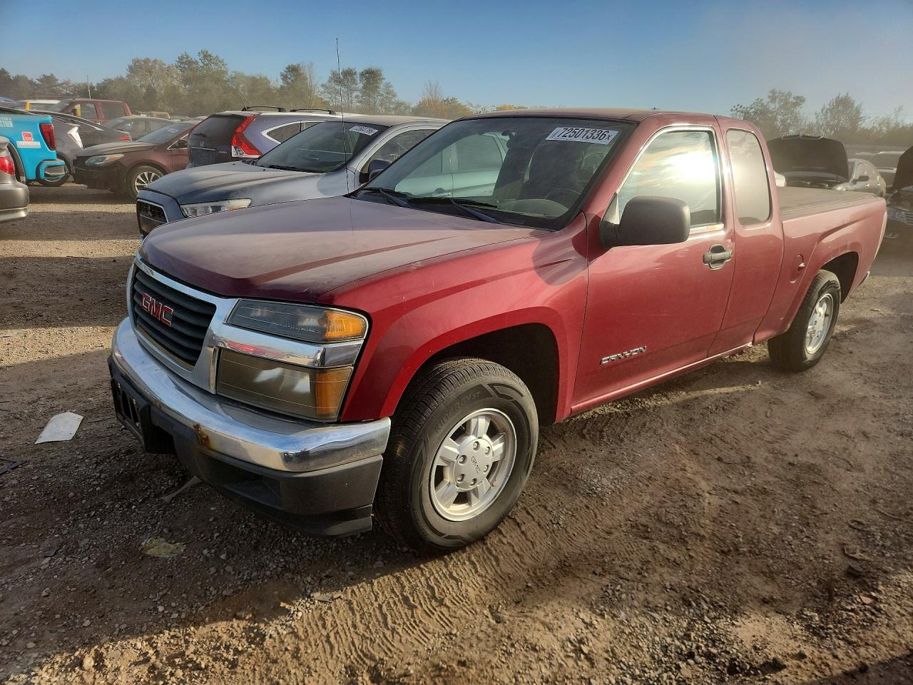 2005 GMC CANYON | 1GTCS196458115455 | UPCARS