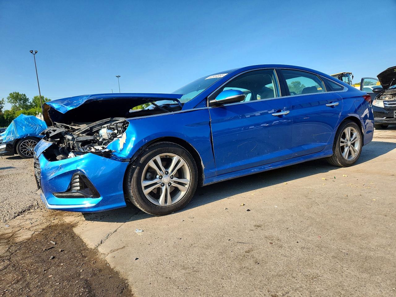 2018 HYUNDAI SONATA SEL | 5NPE34AF6JH598140 | UPCARS