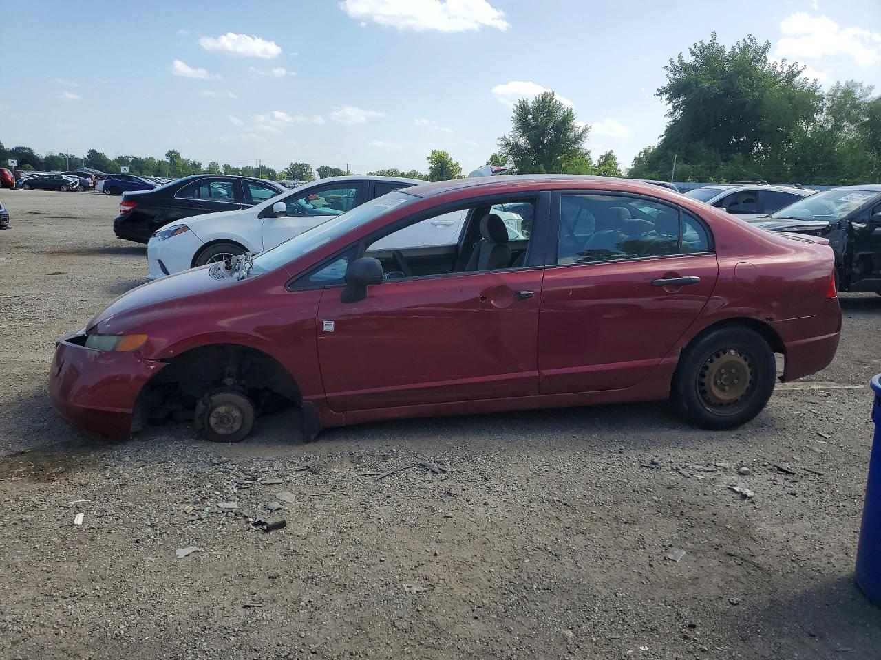2008 HONDA CIVIC DX | 2HGFA16208H020182 | UPCARS