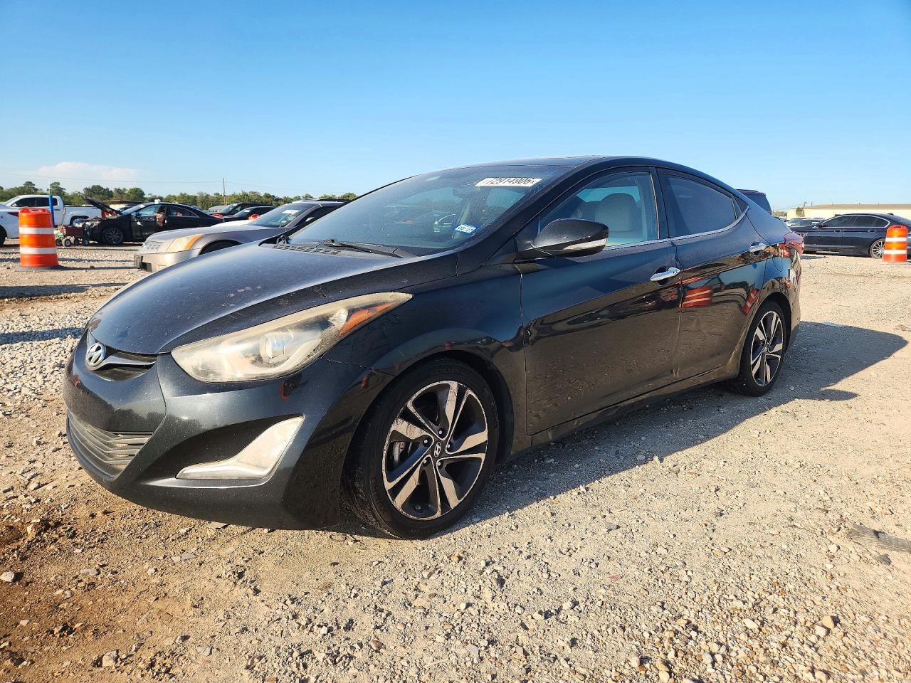 2014 HYUNDAI ELANTRA SE | 5NPDH4AE3EH482095 | UPCARS