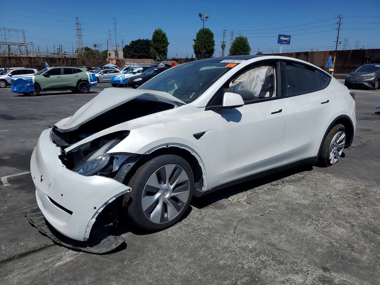 2022 TESLA MODEL Y | 7SAYGDEE8NF341166 | UPCARS