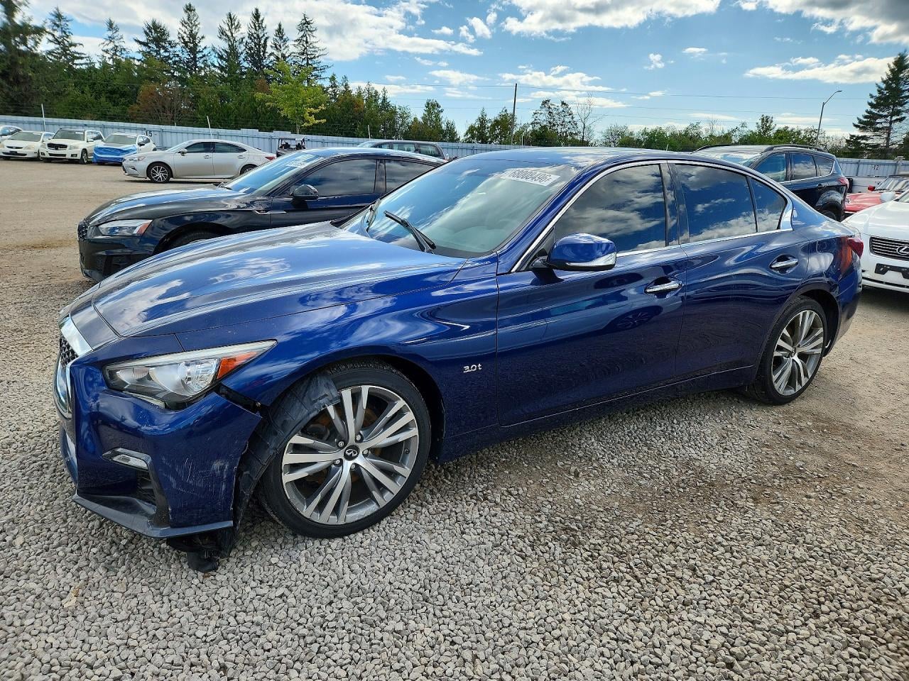 2018 INFINITI Q50 3.0T LUXE | JN1EV7AR4JM611384 | UPCARS