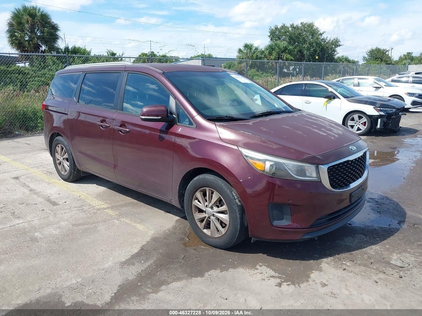2017 KIA SEDONA LX | KNDMB5C10H6281271 | UPCARS