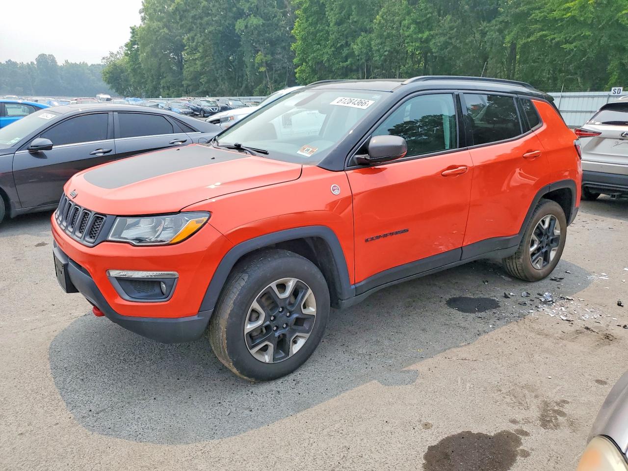 2018 JEEP COMPASS TRAILHAWK | 3C4NJDDB9JT128845 | UPCARS