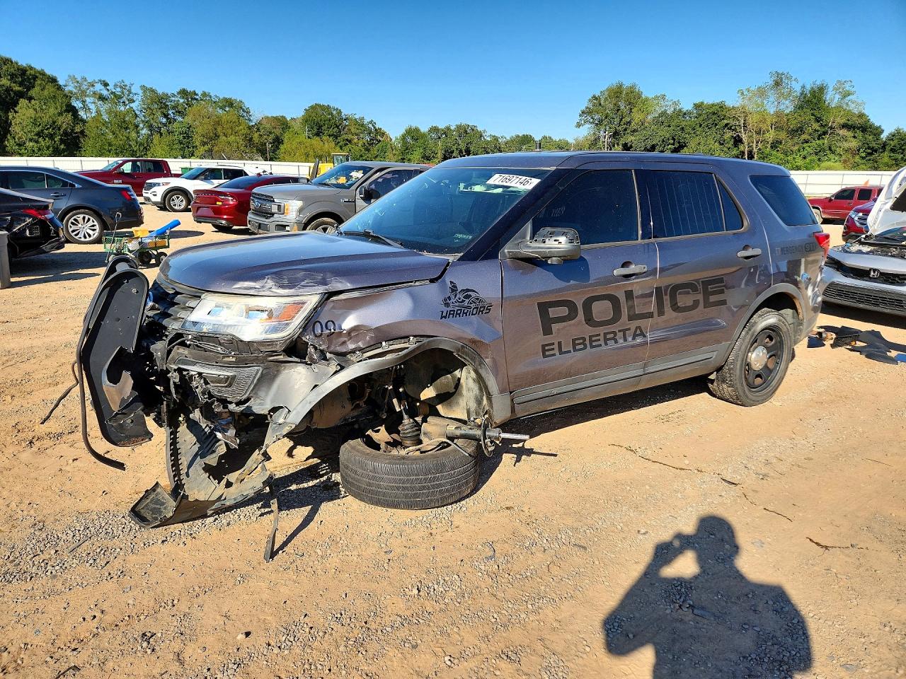 2019 FORD EXPLORER POLICE INTERCEPTOR | 1FM5K8AR9KGA19955 | UPCARS