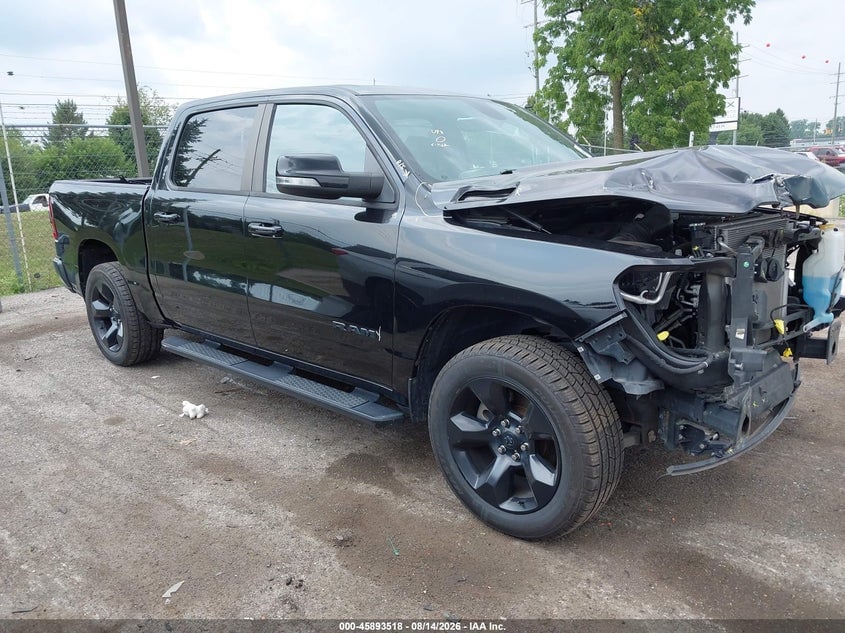 2019 RAM 1500 BIG HORN/LONE STAR  4X4 5'7 BOX | 1C6SRFFT6KN909408 | UPCARS