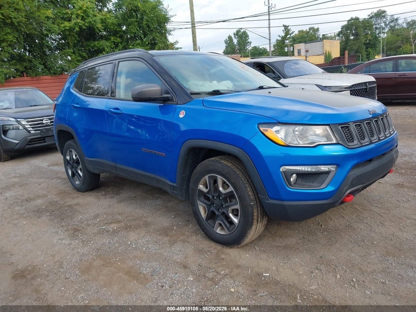 2018 JEEP COMPASS TRAILHAWK 4X4 | 3C4NJDDBXJT255863 | UPCARS
