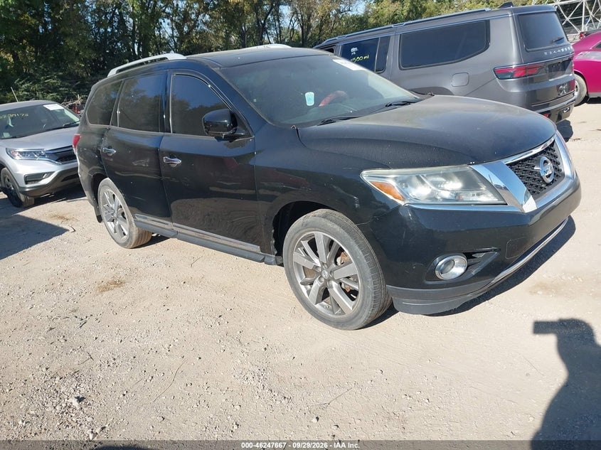 2013 NISSAN PATHFINDER PLATINUM | 5N1AR2MM6DC631788 | UPCARS