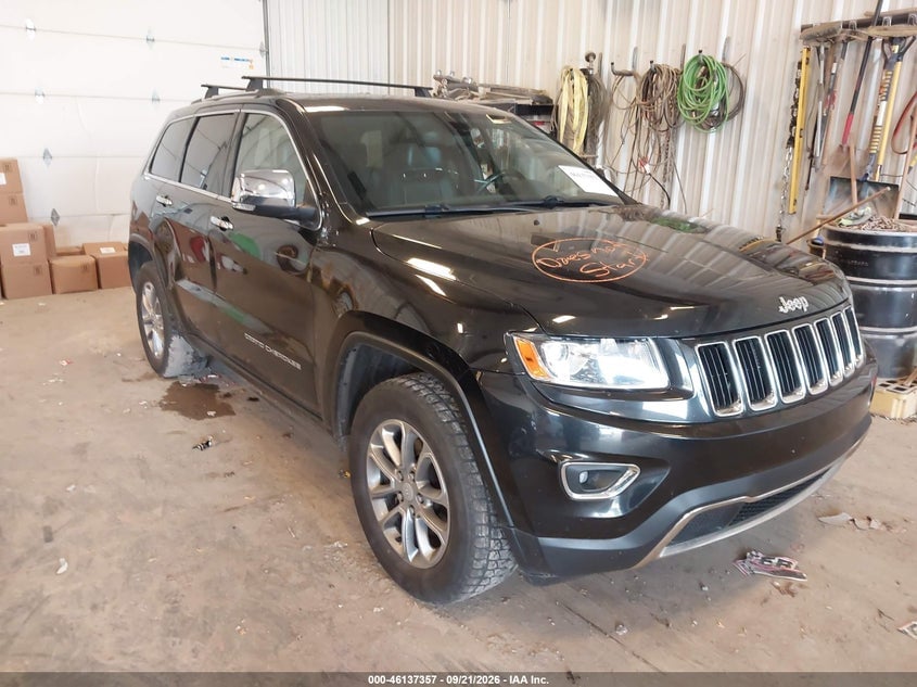 2014 JEEP GRAND CHEROKEE LIMITED | 1C4RJFBG3EC423615 | UPCARS