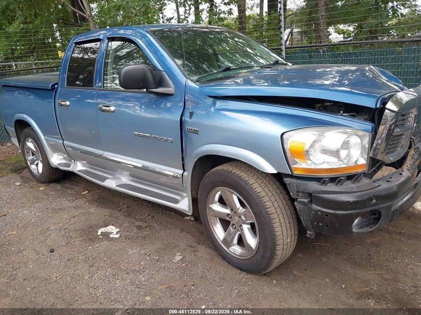 2006 DODGE RAM 1500 LARAMIE | 1D7HU18296S550934 | UPCARS