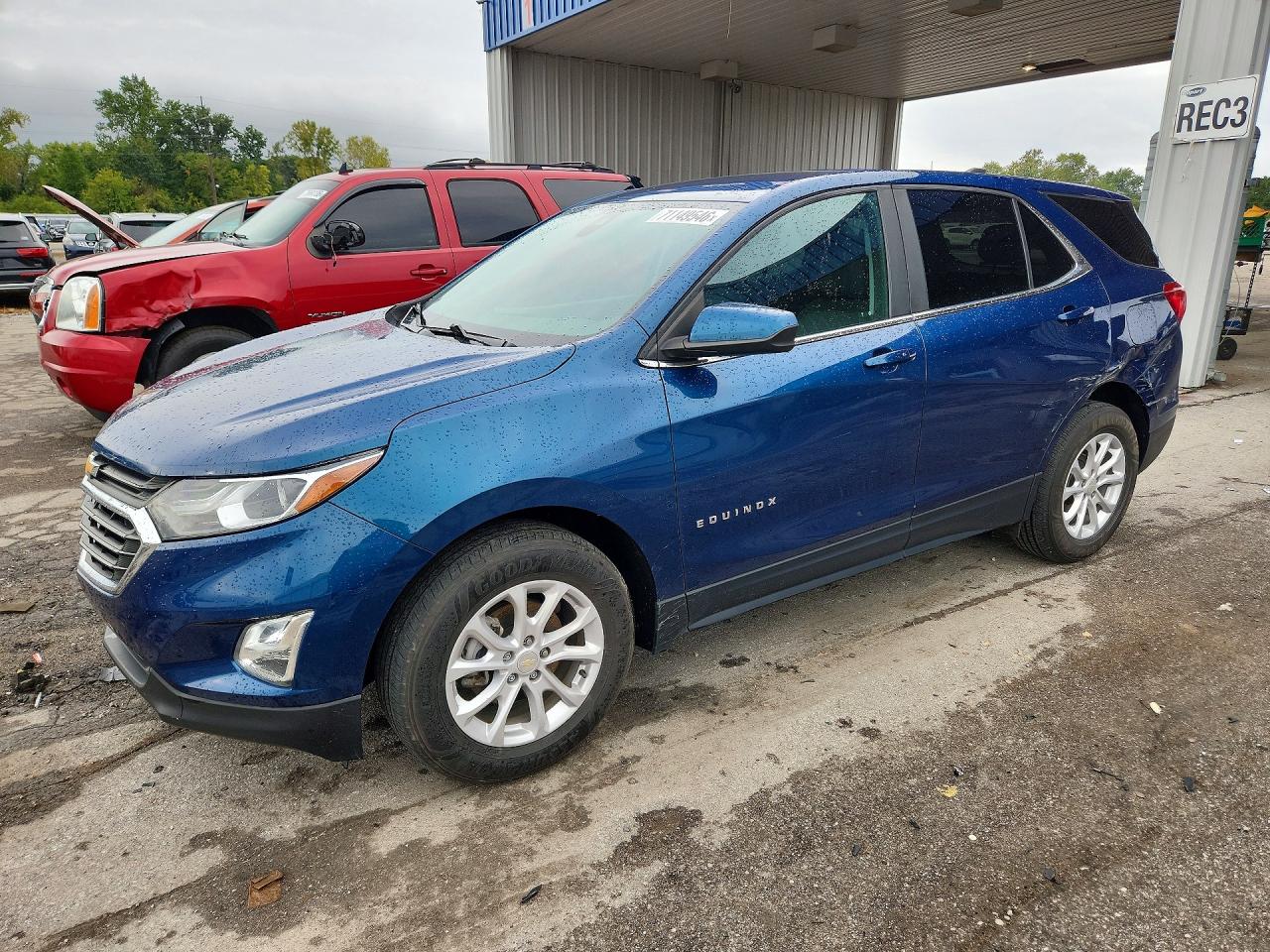 2021 CHEVROLET EQUINOX LT | 3GNAXKEV4ML369394 | UPCARS