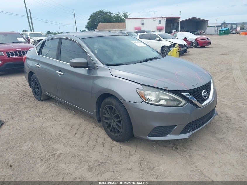 2016 NISSAN SENTRA SV | 3N1AB7AP5GY287602 | UPCARS
