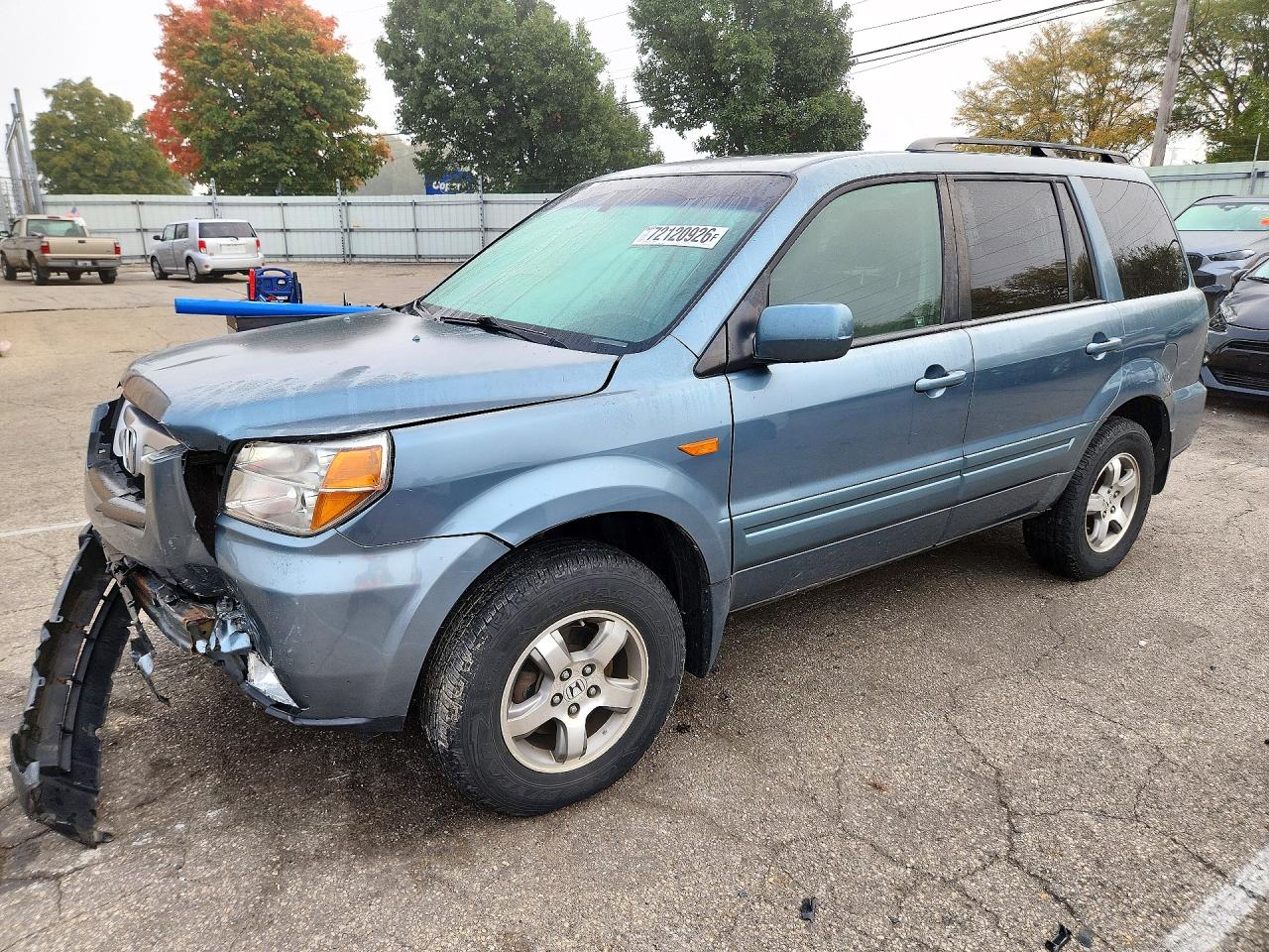 2007 HONDA PILOT EXL | 2HKYF18597H525157 | UPCARS
