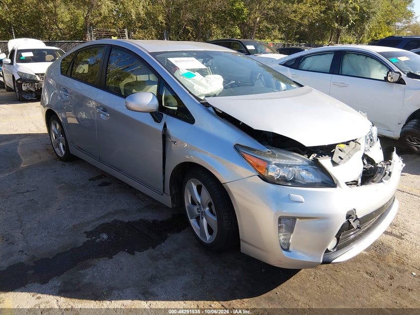 2012 TOYOTA PRIUS FIVE | JTDKN3DU8C5437065 | UPCARS
