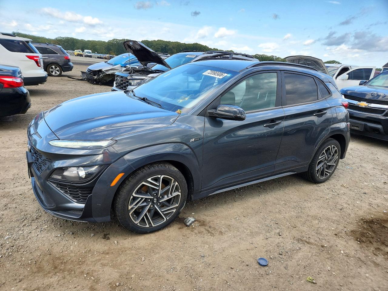 2022 HYUNDAI KONA N LINE | KM8K3CA3XNU837456 | UPCARS