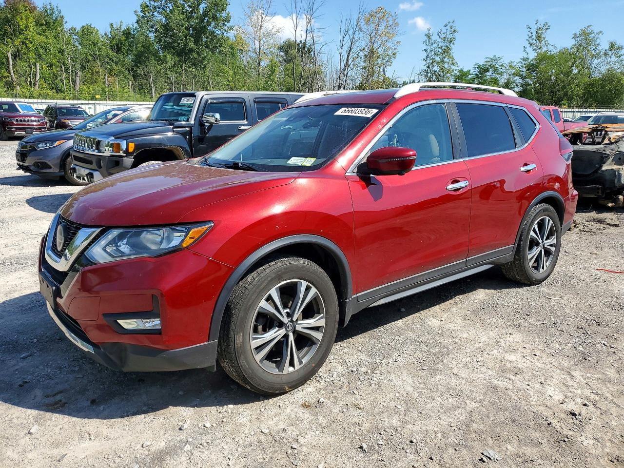 2019 NISSAN ROGUE SV | 5N1AT2MV6KC757463 | UPCARS