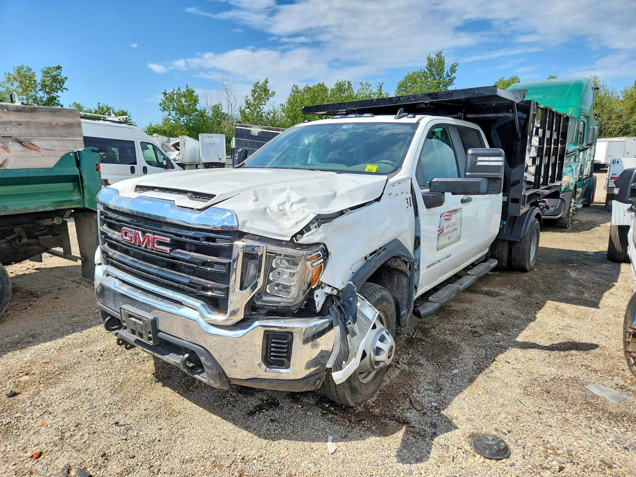 2023 GMC SIERRA HD DUMP TRUCK | 1GD49SEY4PF176957 | UPCARS