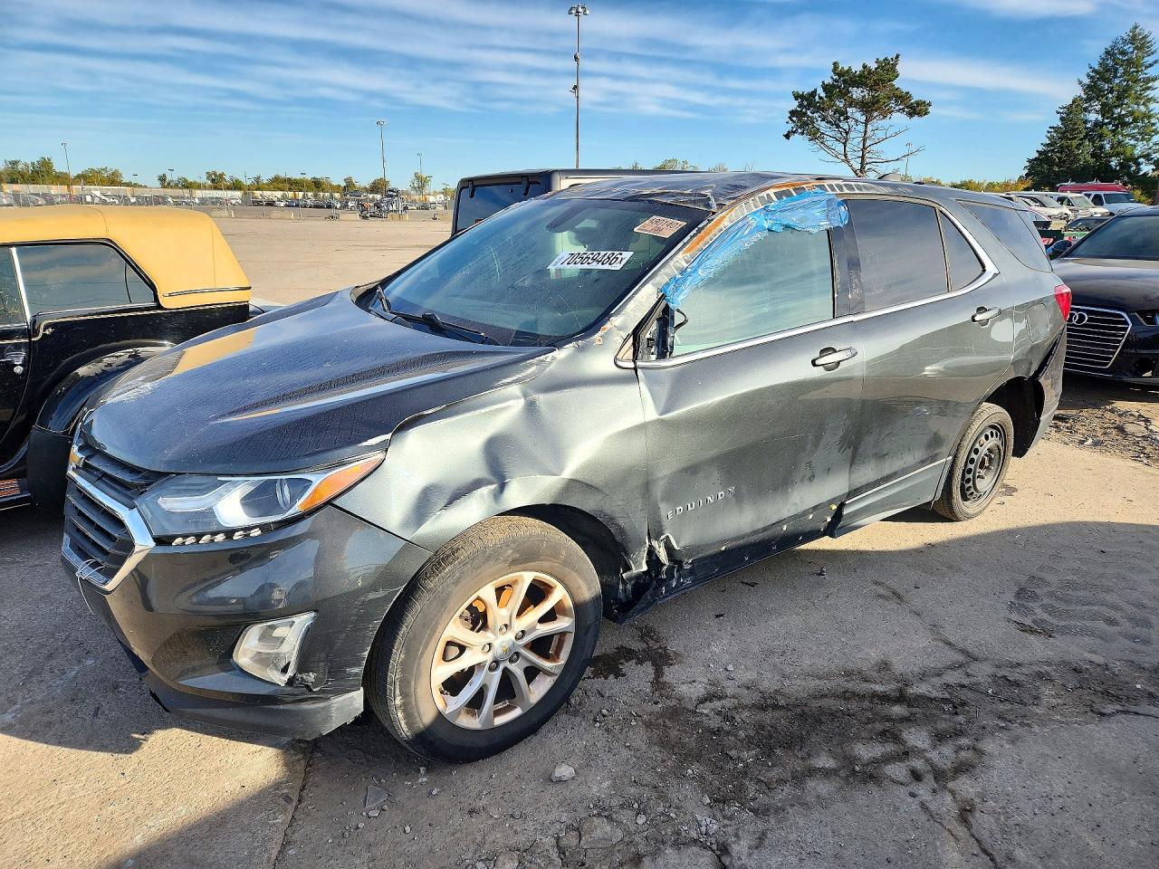 2019 CHEVROLET EQUINOX LT | 3GNAXKEV3KS590780 | UPCARS