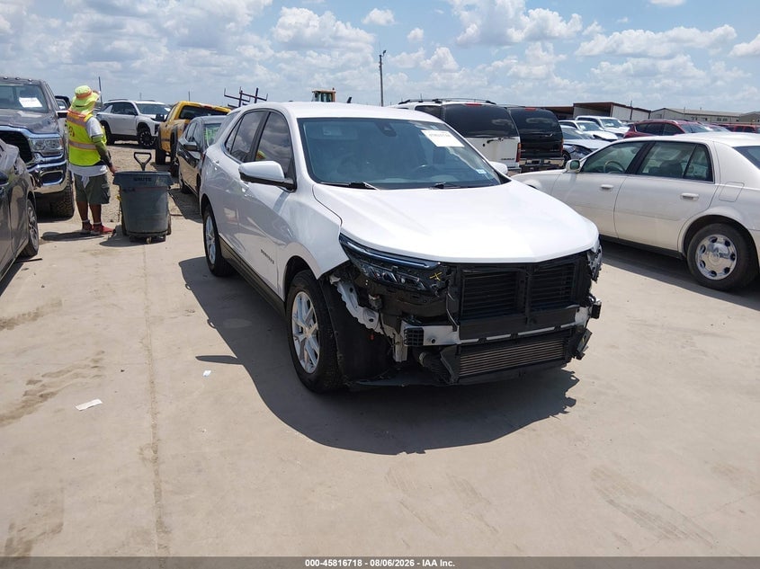 2022 CHEVROLET EQUINOX FWD LT | 3GNAXKEV4NL261679 | UPCARS