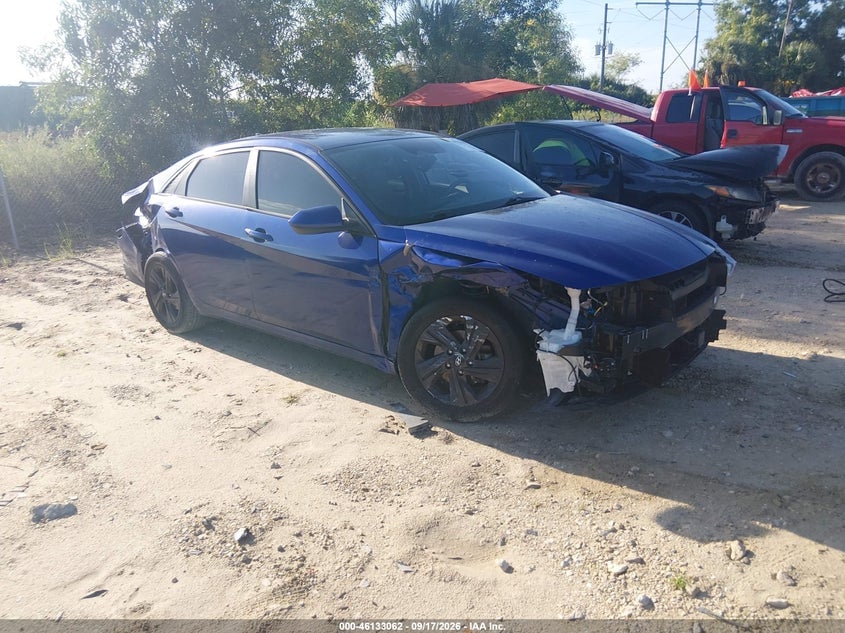 2022 HYUNDAI ELANTRA SEL | KMHLS4AG2NU253004 | UPCARS