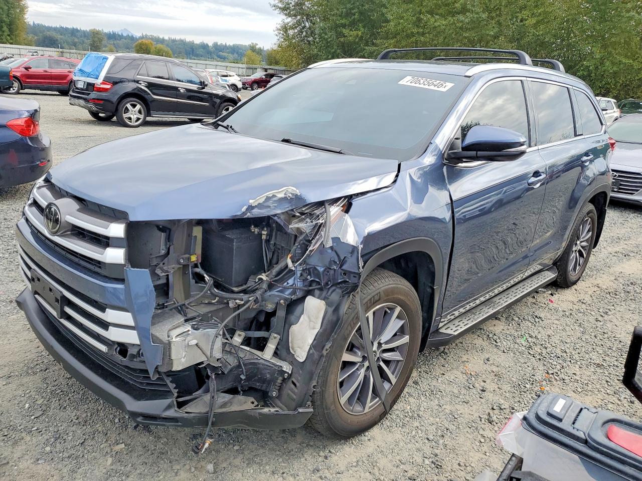 2018 TOYOTA HIGHLANDER XLE | 5TDJZRFH3JS833379 | UPCARS